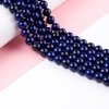 sz32 Lapis lazuli kamień naturalny 8mm pasmo sznur 38cm